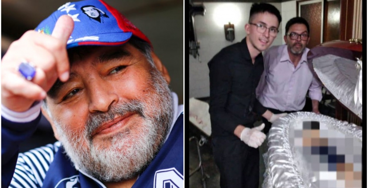 Funeral Home Worker Fired for Taking Photos with Diego Maradona’s Lifeless Body