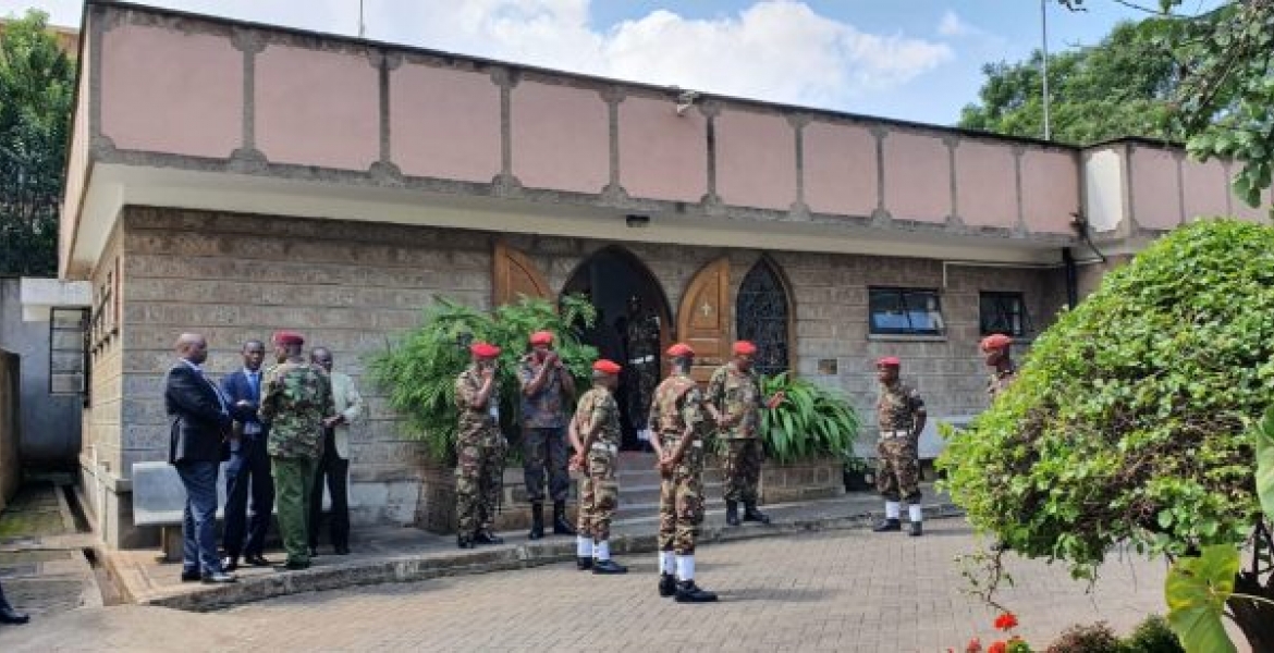 Uhuru Spotted at Lee Funeral Home After Niece's Death