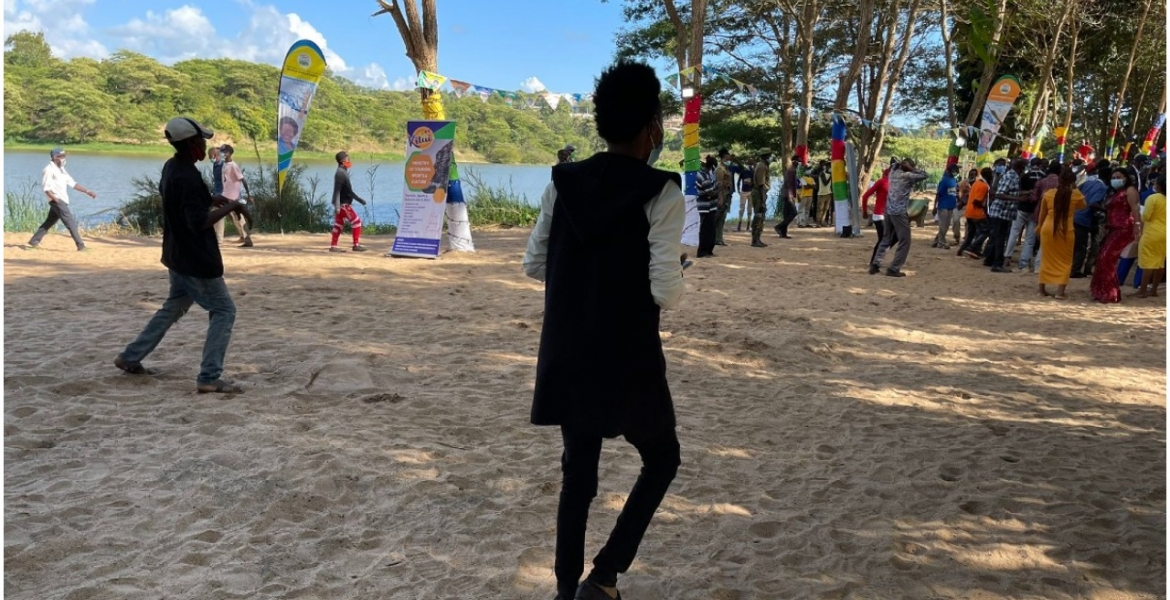 Kitui Governor Charity Ngilu Launches Kenya's First-Ever Artificial Dryland Beach