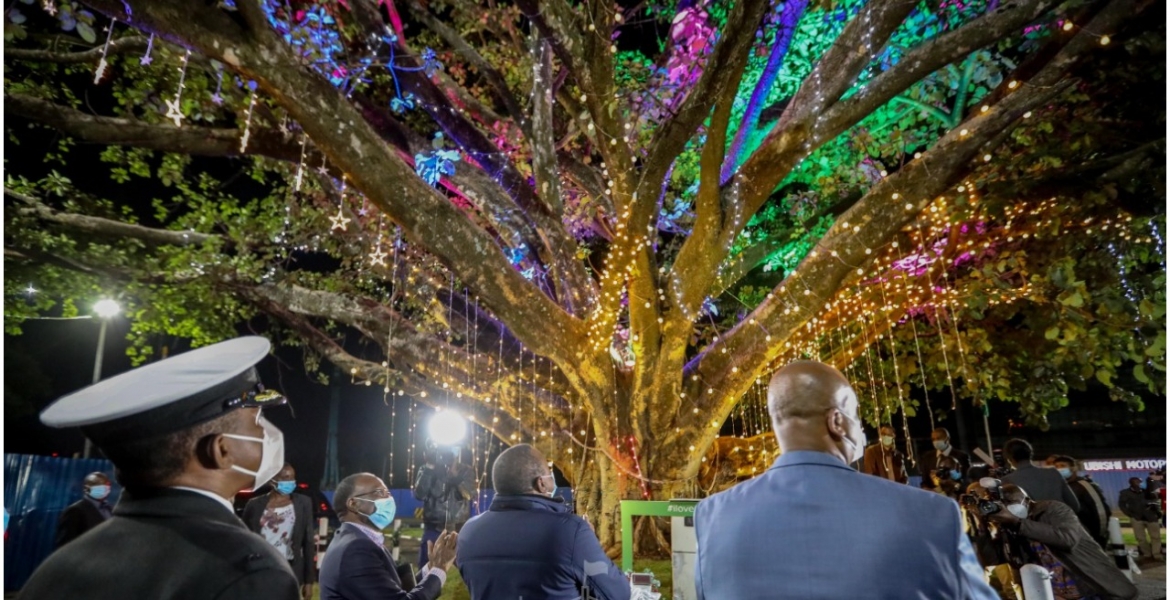 Uhuru Unveils Declaration for Preservation of the Iconic Fig Tree in Westlands, Nairobi