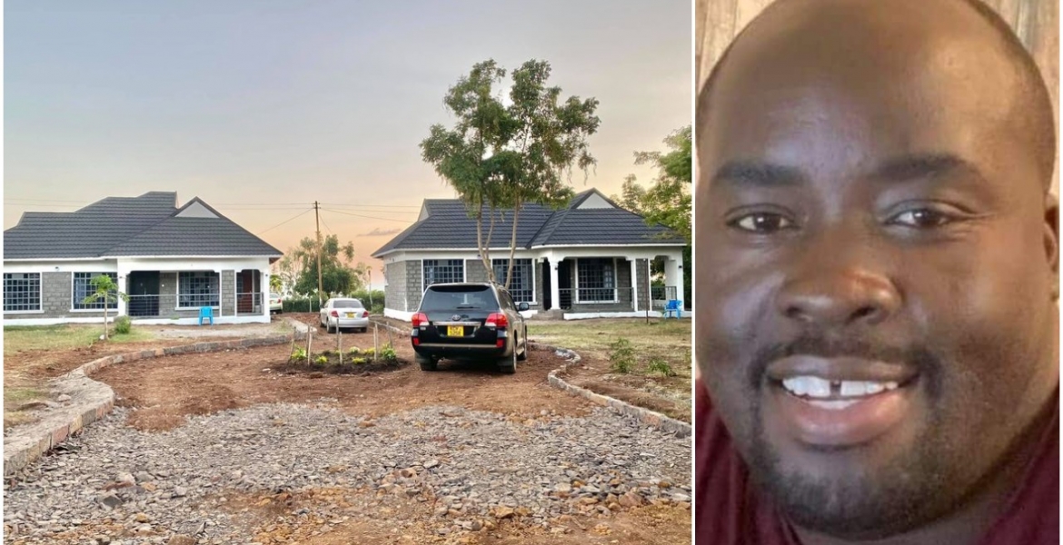 Reactions as Polygamous Kenyan Man Builds Identical Houses for His Wives