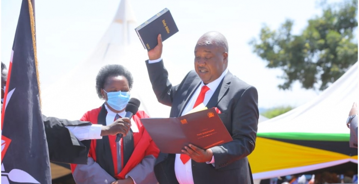 New Nyamira Governor Amos Nyaribo Fires Entire Cabinet a Day After Assuming Office