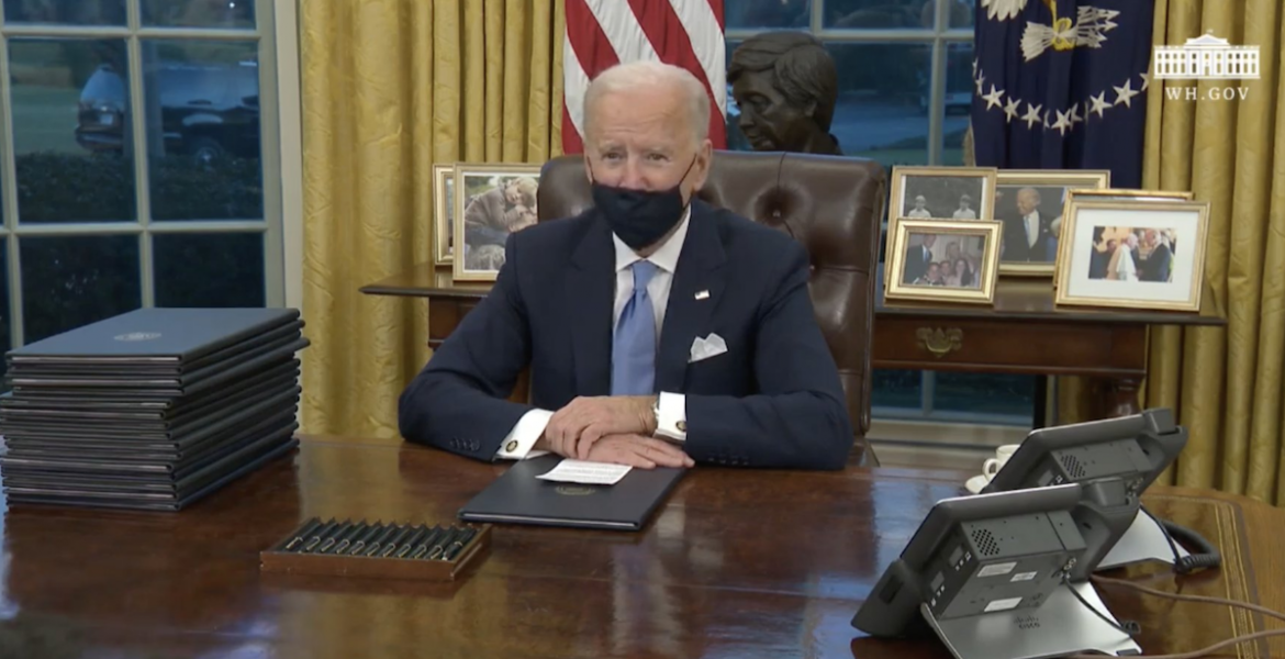 Joe Biden Signs Several Immigration-Related Executive Orders on His First Day in Office