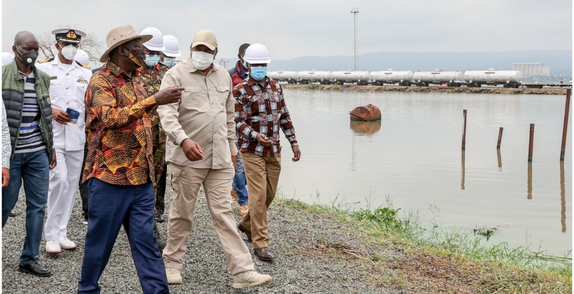 Uhuru and Raila Inspect Development Projects in Kisumu
