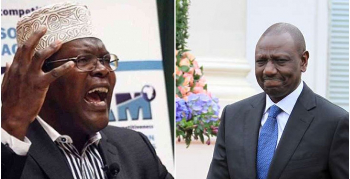 Miguna Miguna Slams Ruto for Endorsing Bishop Margret Wanjiru for Nairobi Governor