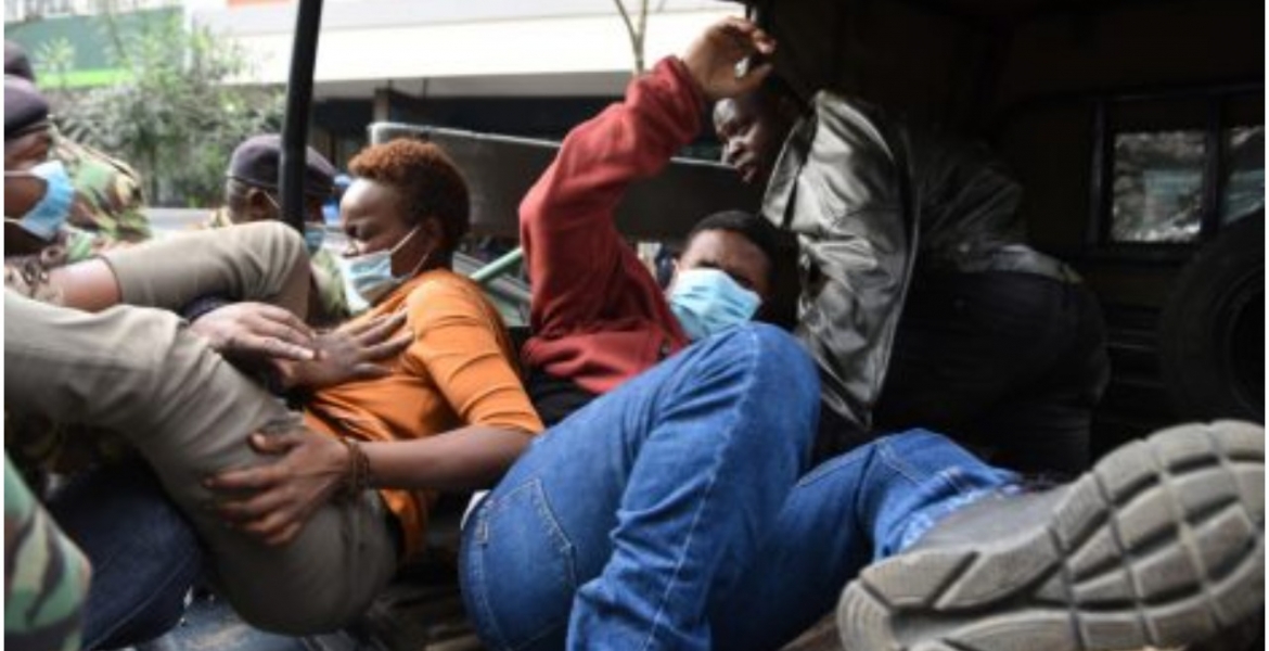 Four Kenyans Arrested During Protest over Uganda Elections