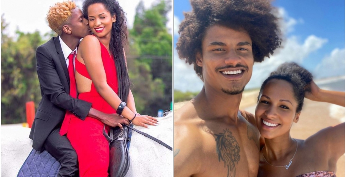 Comedian Eric Omondi’s Former Italian Girlfriend Chantal Shows Off Her New Boyfriend