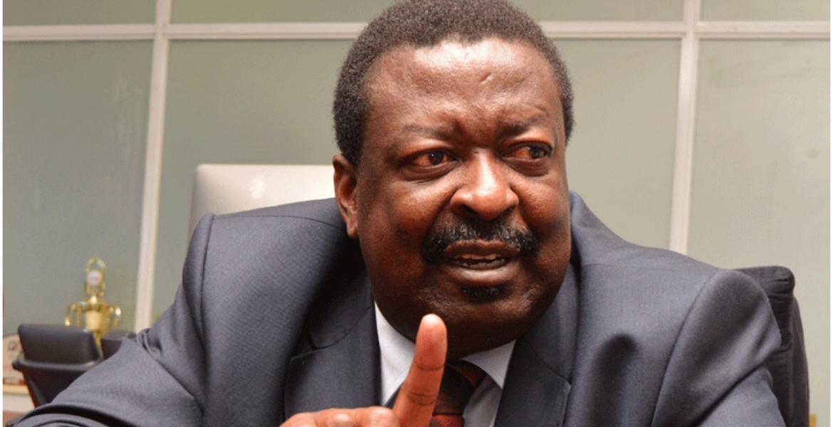 I'm Not Uhuru's Secret Presidential Candidate, Musalia Mudavadi Says
