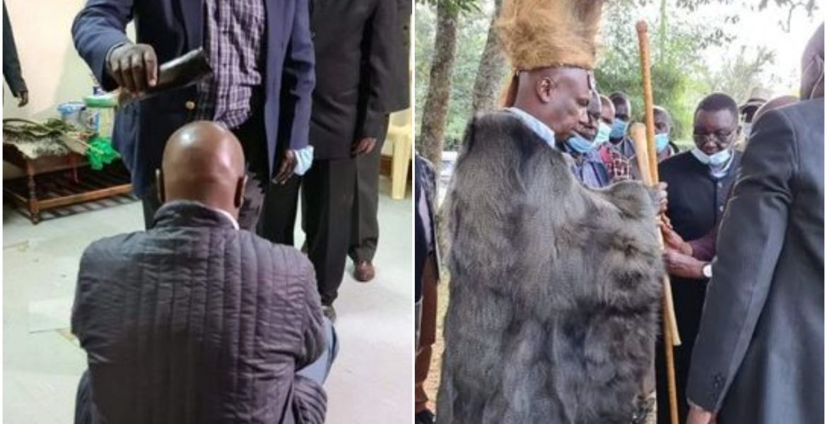 Senator Gideon Gideon Moi Finally Crowned by Talai Elders in 4am Ceremony