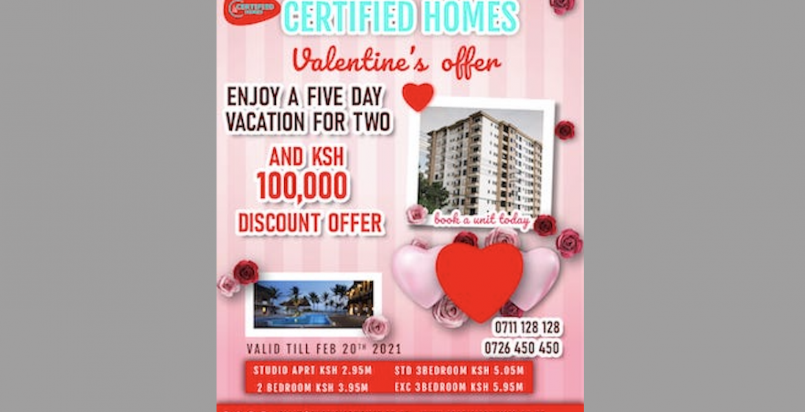 Certified Homes Valentine Offers