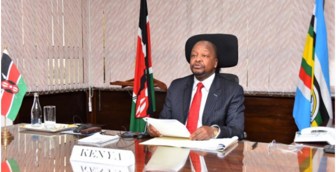 Hackers Intrude Health Cabinet Secretary Mutahi Kagwe's Virtual Meeting, Share Pornographic Content