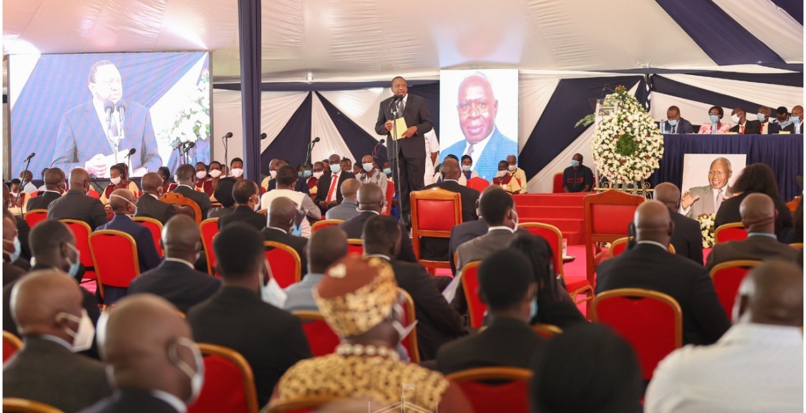 Uhuru Directs Gusii Stadium be Renamed After Late Cabinet Minister Simeon Nyachae