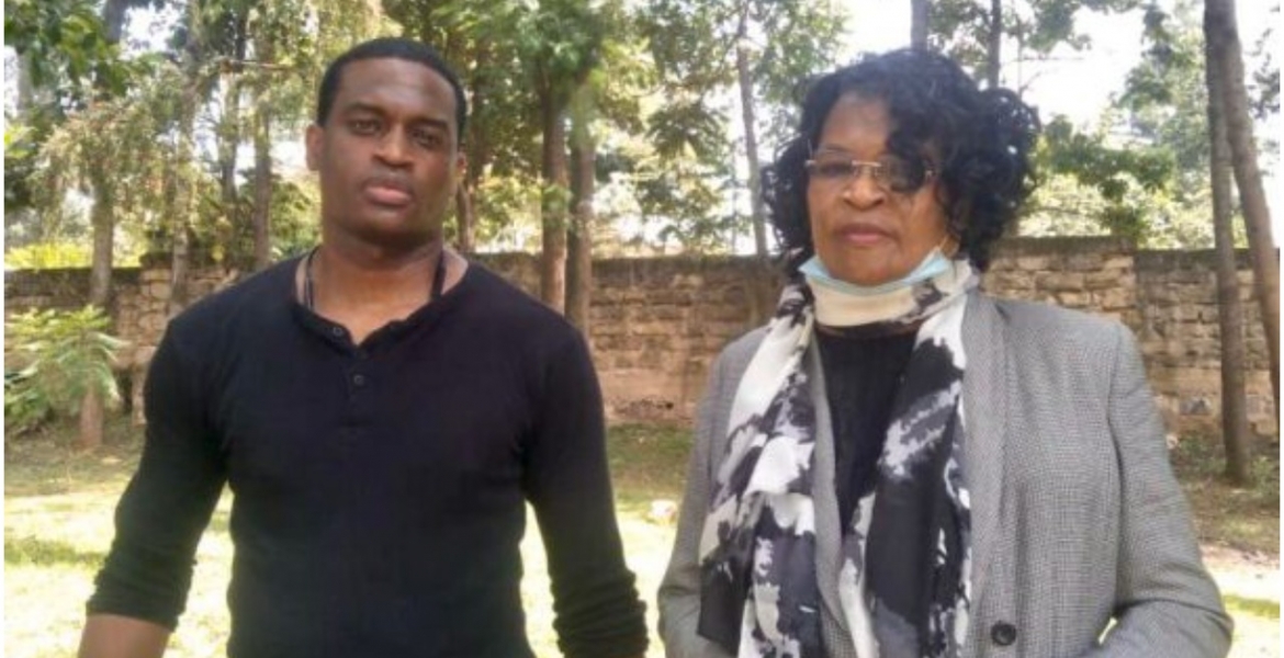 US-Based Kenyan Woman Claiming to be Simeon Nyachae's Wife Emerges with Her Two Sons