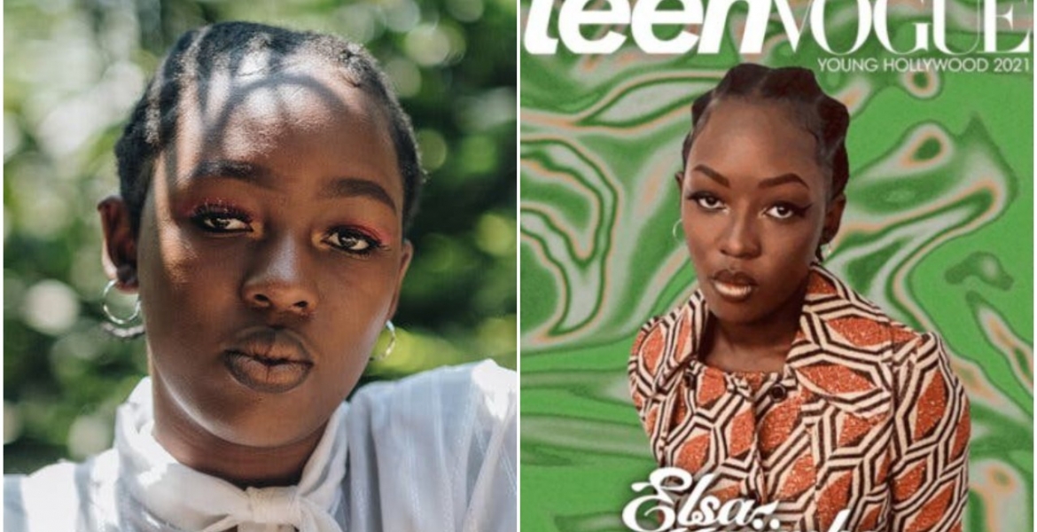 Kenyan Comedian Elsa Majimbo Graces the Cover of the Popular US-Based Teen Vogue Magazine