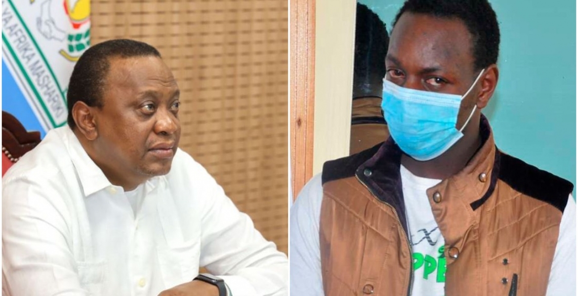 Man Arraigned in Court for Threatening to Shoot President Uhuru Kenyatta