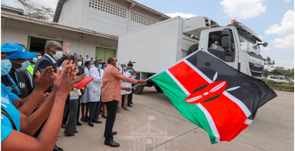 Uhuru Warns Kenyans Against Peddling Lies on COVID-19 Vaccination
