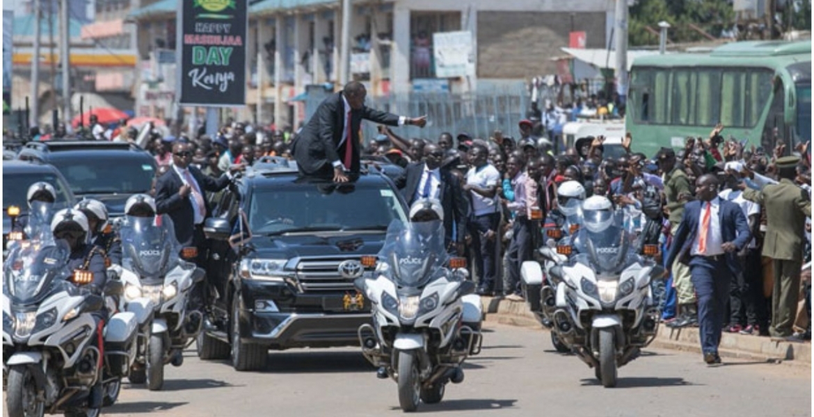 Security Lapse: Man Drives into State House After Following Uhuru's Motorcade