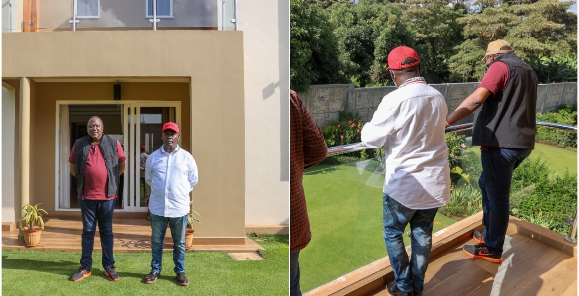 Speculation as Uhuru Visits Former Kiambu Governor William Kabogo