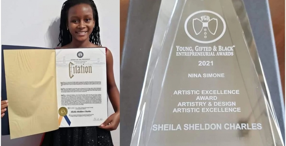12-Year-Old Kenyan Girl Wins Award in the US
