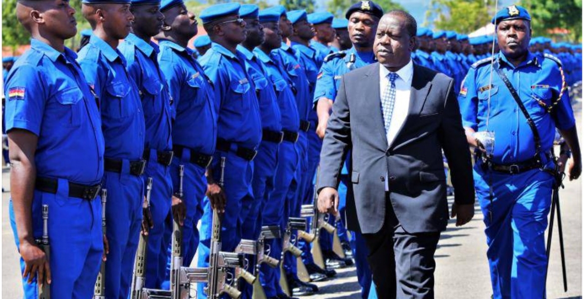 Matiang’i Proposes Academic Qualifications for Police Recruits Raised from D+