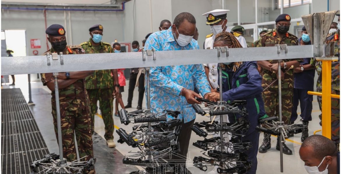 President Uhuru Opens Sh4 Billion Government Weaponry Factory in Ruiru