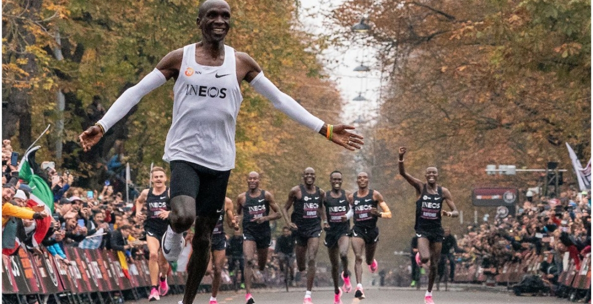 Eliud Kipchoge Sells INEOS 1:59 Challenge Images for Sh3 Million in the US