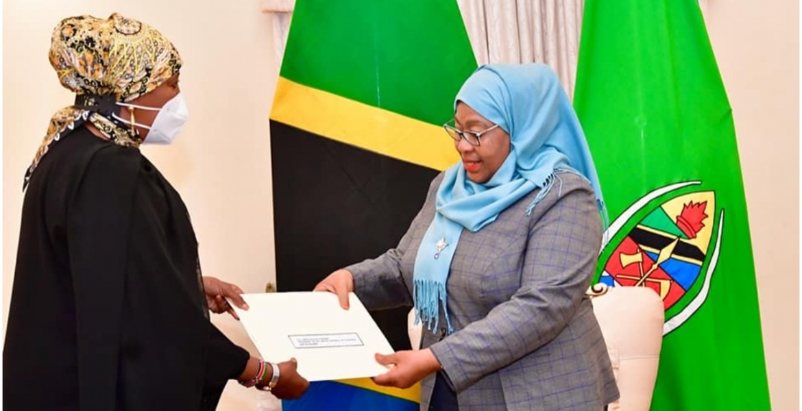 Uhuru Invites Tanzania's New President Samia Suluhu to Kenya