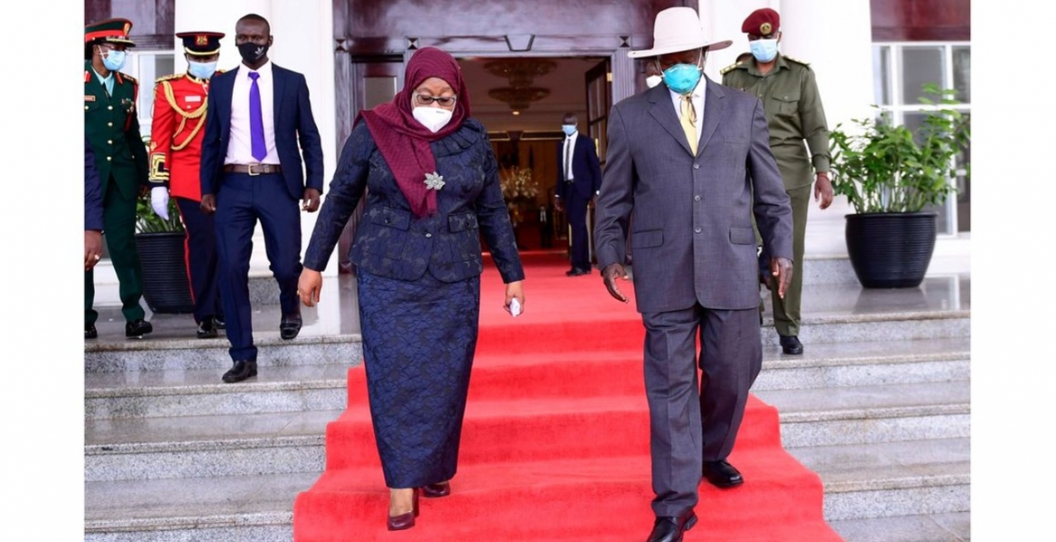 Tanzania’s New President Samia Suluhu Visits Uganda in Her Maiden Foreign Trip