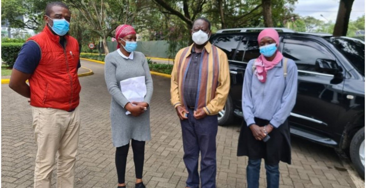 Raila Extends Support to Family of Ailing Rugby Legend Benjamin Ayimba