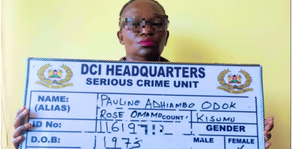 Detectives Arrest Kenyan Woman Who Conned Foreigner of Sh300 Million in Fake Gold Scam