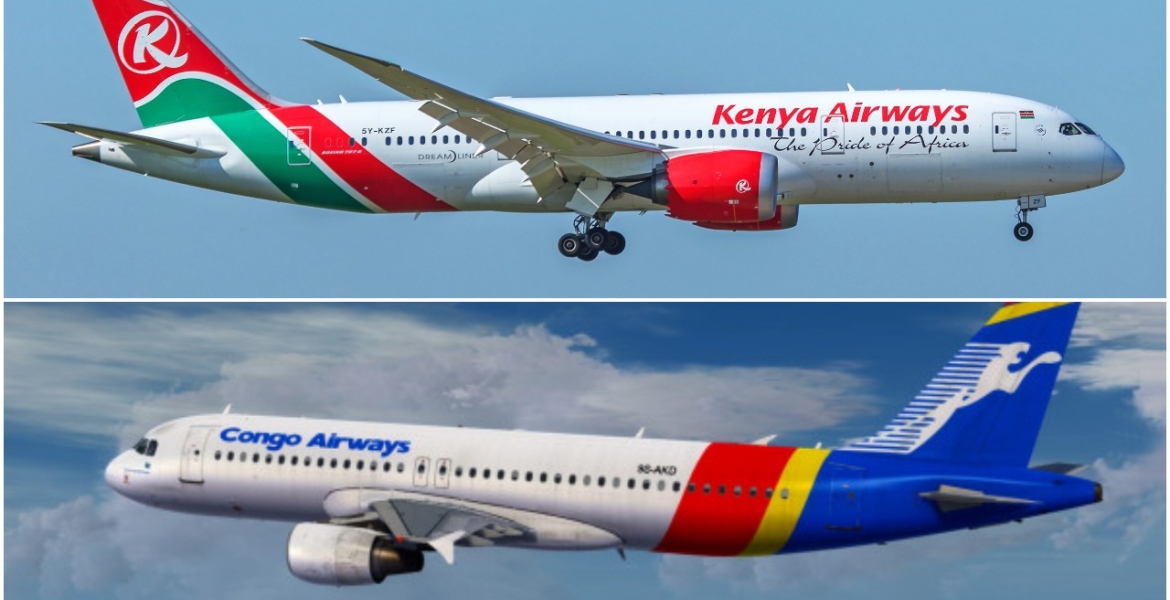 Kenya Airways Signs Partnership Deal with Congo Airways