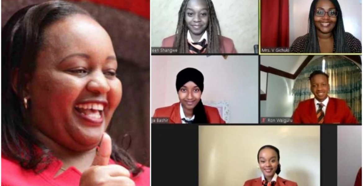 Waiguru Over the Moon as Son Helps Brookhouse School Win Continental Competition