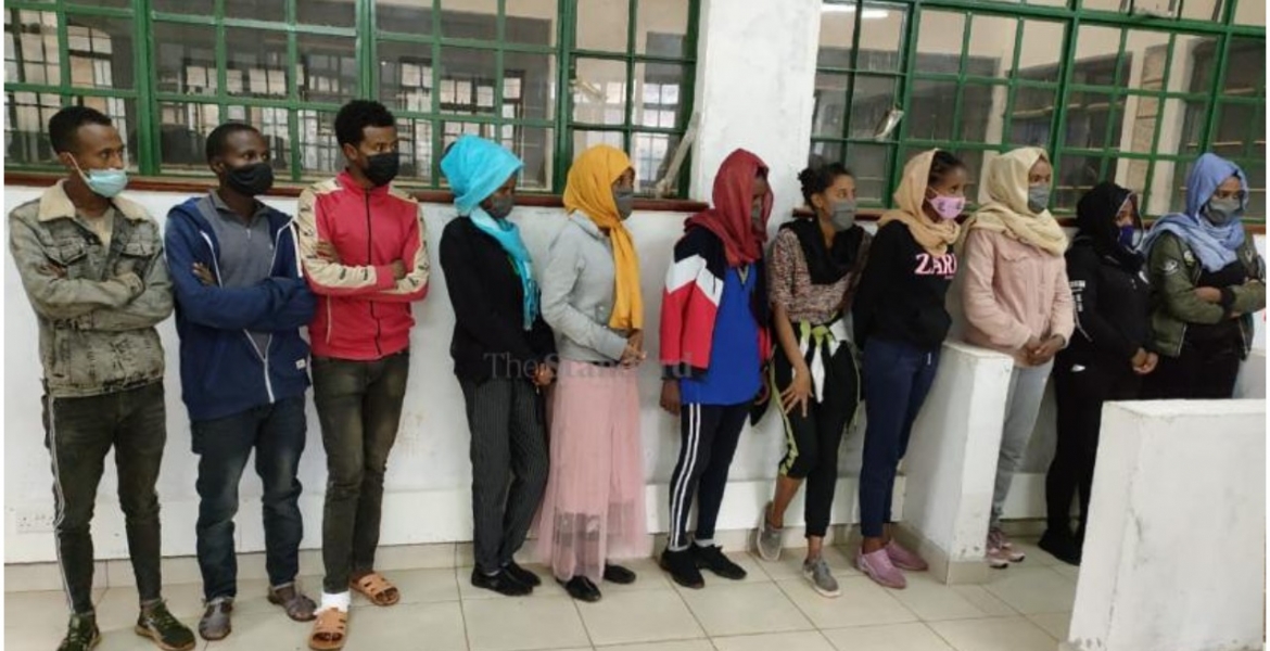 11 Ethiopian Nationals Jailed for Being in Kenya Illegally