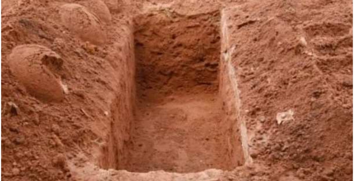 Three Suspects Busted Burying Woman's Body in a Shallow Grave at Mombasa Cemetery