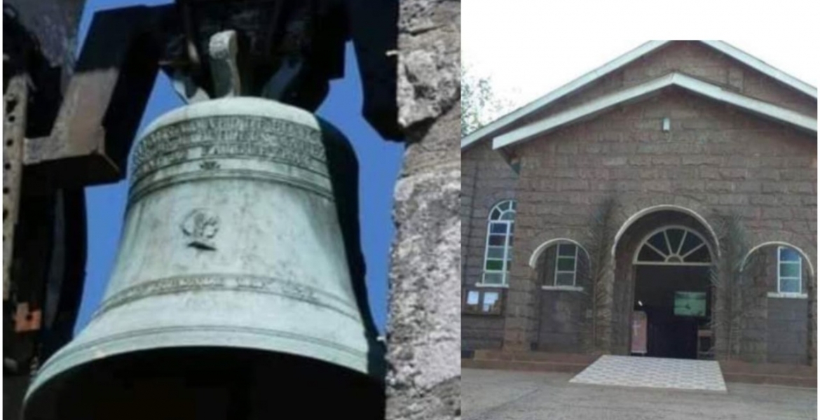 Probe as Robbers Sneak into a Kiambu Church, Steal 500Kg Imported Bell