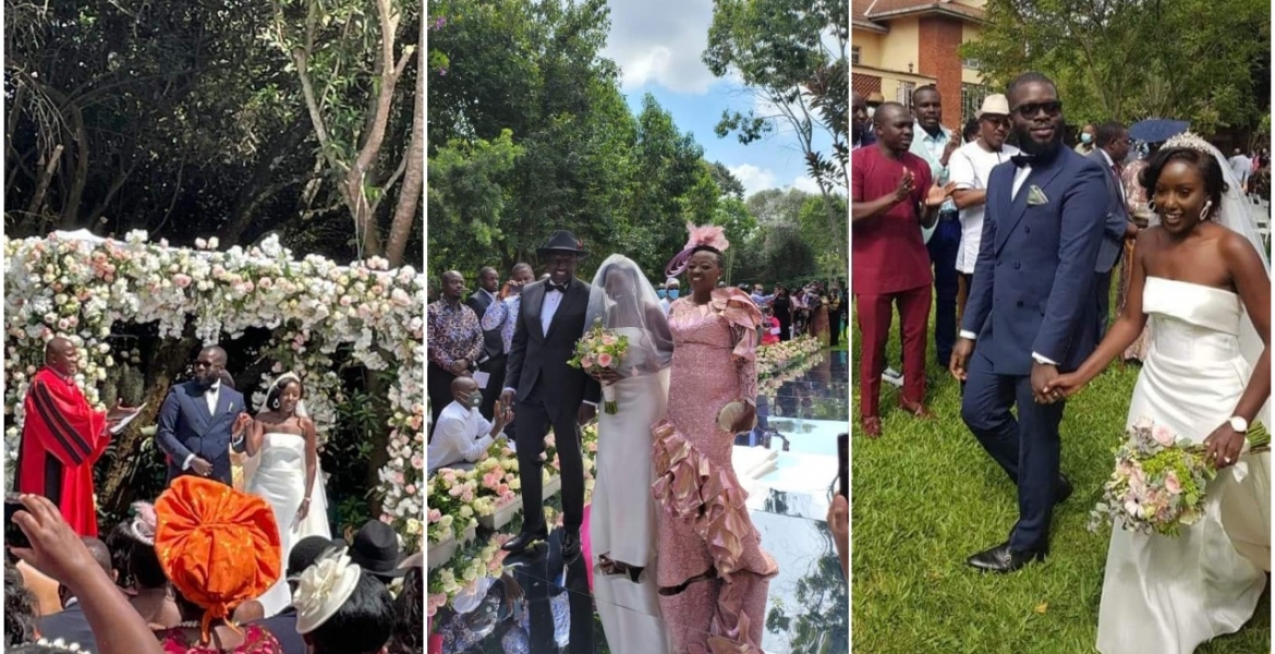 Ruto's Daughter June Weds Her Nigerian Fiancé in Lavish Ceremony