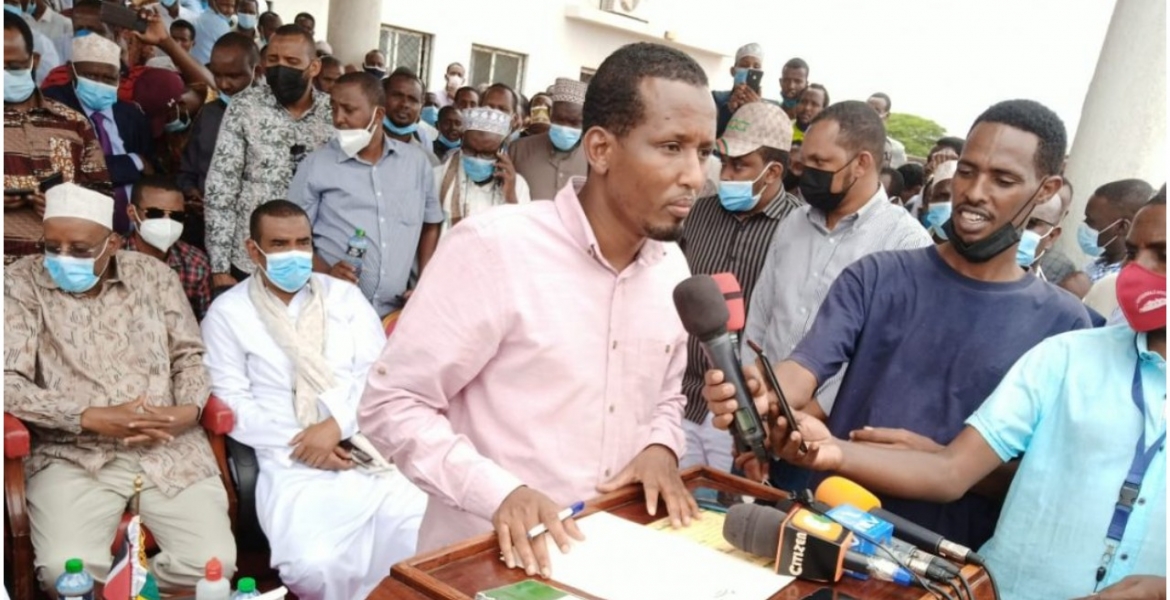 Ahmed Muktar Sworn-in as Wajir Governor Following Mohamed Abdi's Impeachment