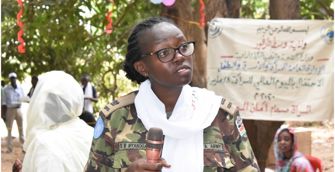 Kenyan Peacekeeper Bags Prestigious UN Award
