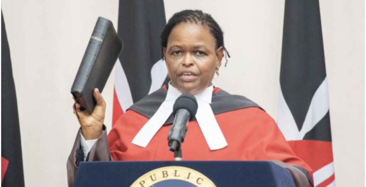 Martha Koome Sworn in as Kenya's First Female Chief Justice