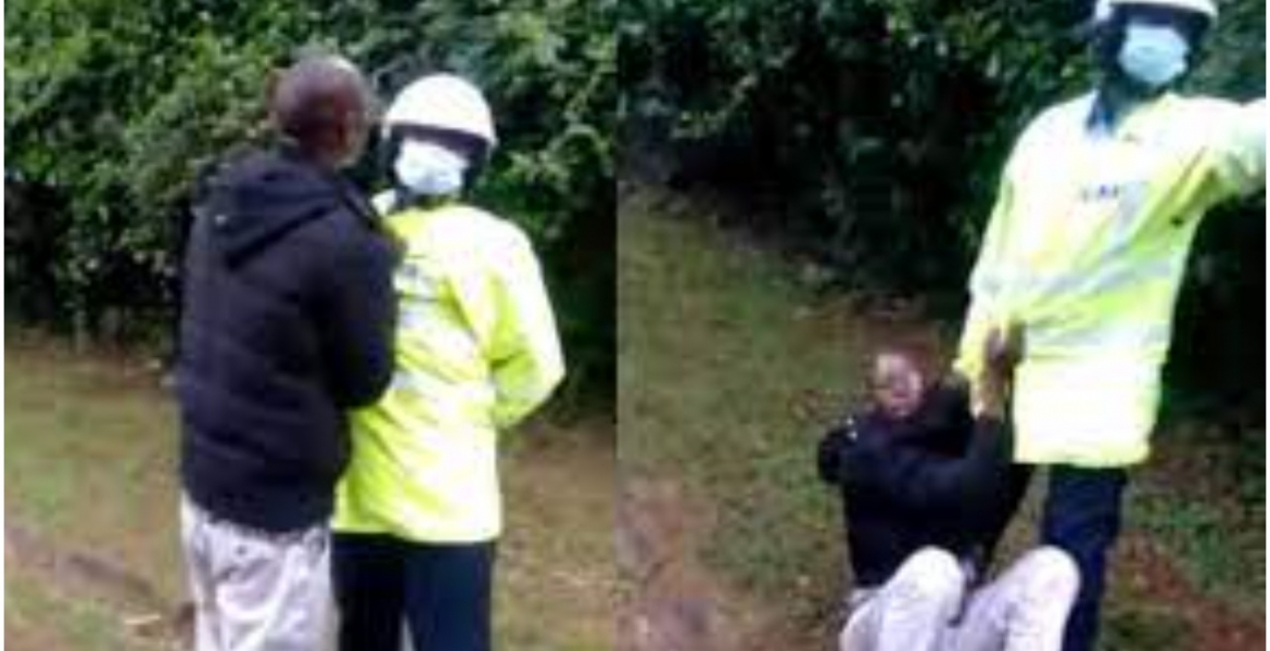 DCI Officer Filmed Assaulting Traffic Cop in Karen Arrested