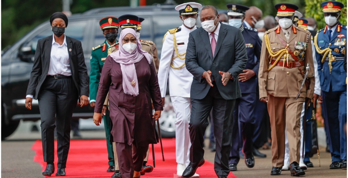 Tanzania President Samia Suluhu Arrives in Kenya for Two-Day State Visit