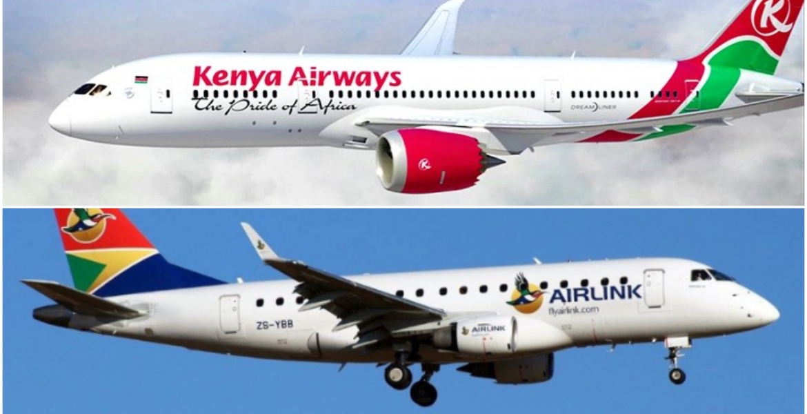 Kenya Airways Signs Interline Pact with South Africa's Airlink