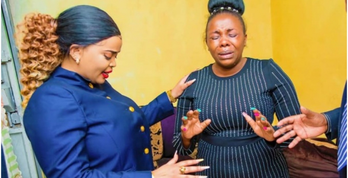 Flamboyant Nairobi Preacher Lucy Natasha Comes Through for Struggling 'Twendi Twendi' Singer Justina Syokau
