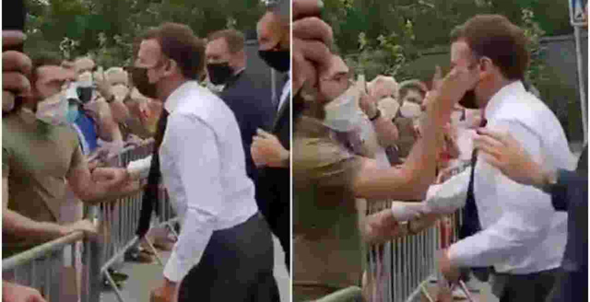 Man Who Slapped French President Macron Jailed for 4 Months