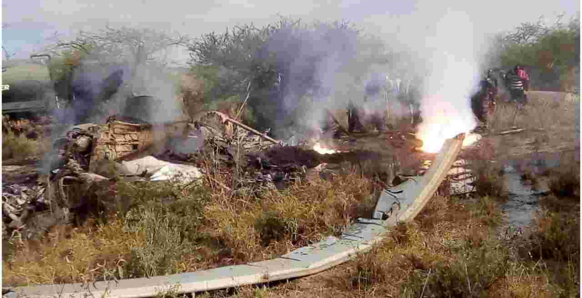 10 KDF Soldiers Killed as Military Helicopter Crashes in Ngong