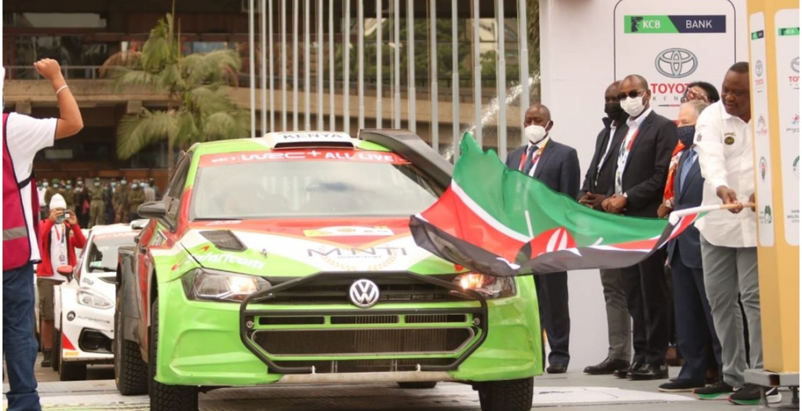 Uhuru Flags Off WRC Safari Rally in Nairobi After 19-Year Absence