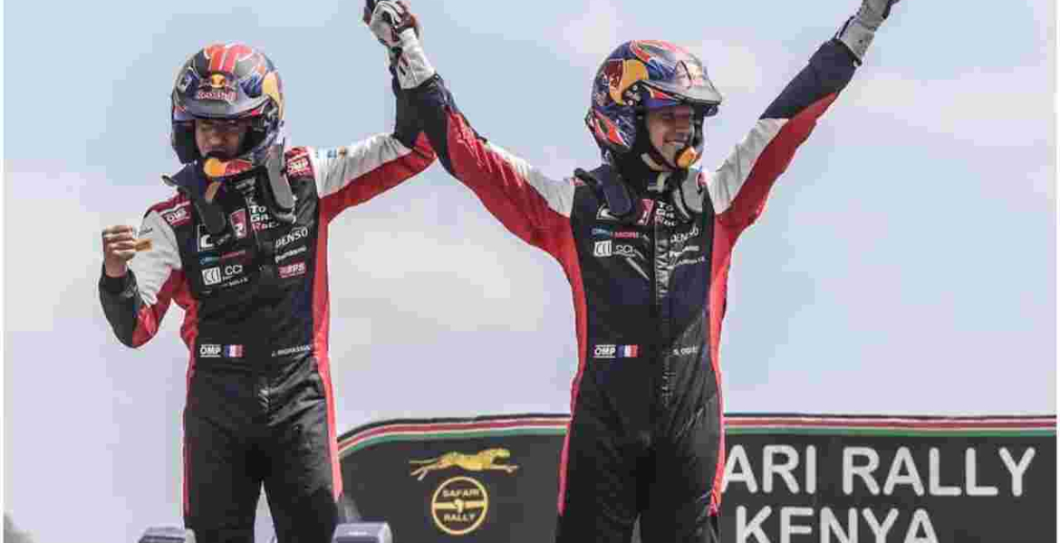 French Driver Sebastian Ogier Wins WRC Safari Rally Kenya