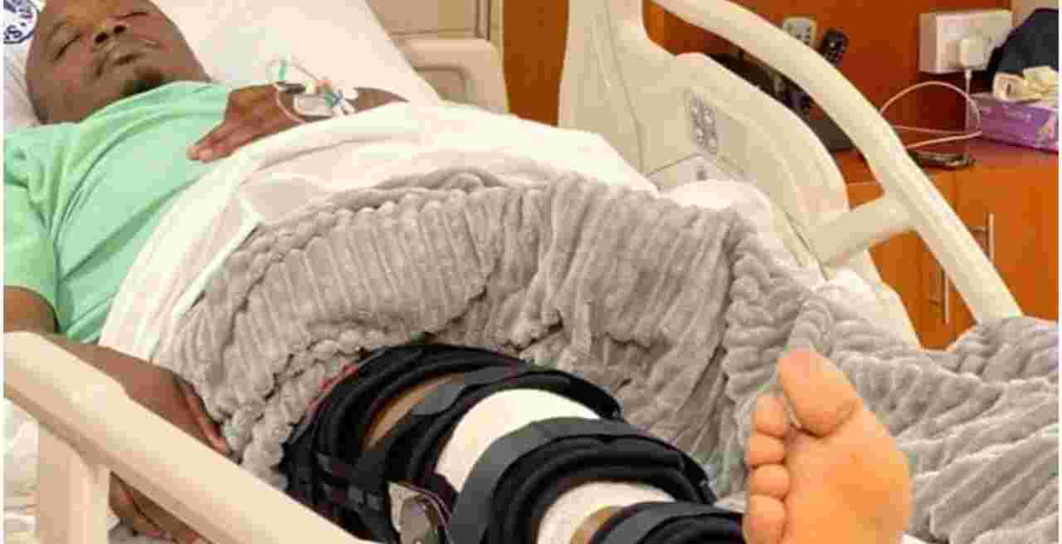 Starehe MP Charles Jaguar Bedridden After Surgery