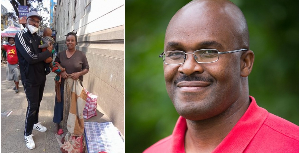 US-Based Kenyan Football Coach Rescues Homeless Mother of Eight from Nairobi Streets