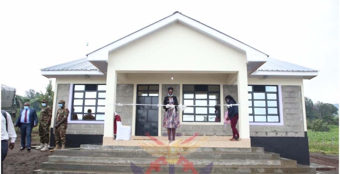 Widow of Former KDF Soldier Gifted Sh2.6 Million House